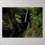 Sheltered Waterfall Photo Poster posters