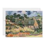 Shelters in Cordeville by Vincent van Gogh Personalized Announcements