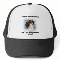 Sheltie Attitude Hat