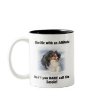 Sheltie Attitude Mug mugs