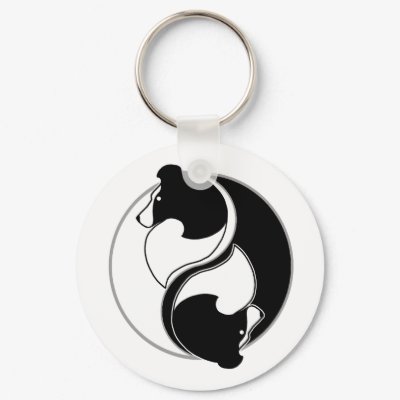 Sheltie Balance Keychain by SimplyShelties