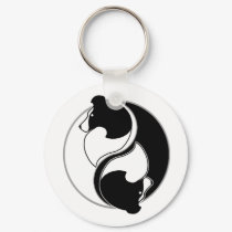 Sheltie Balance Keychain