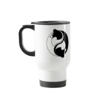 Sheltie Balance Travel Mug by SimplyShelties Sheltie Balance Travel Mug