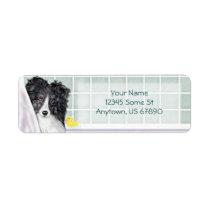 Sheltie Bath Bi Black Labels labels
