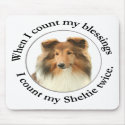 Sheltie Blessing Mousepad #1 by SimplyShelties Sheltie Blessing Mousepad #1