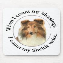Sheltie Blessing Mousepad #1