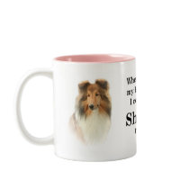 Sheltie Blessing Mug mugs