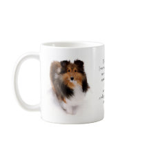 Sheltie Blessing Mug mugs