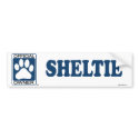 SHELTIE_blue bumper stickers