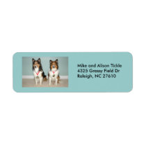 Sheltie Champs! Custom Return Address Label
