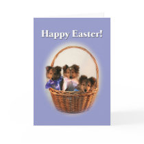 Sheltie Easter Basket cards