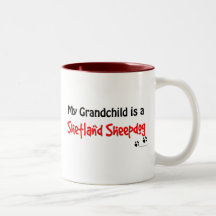 Sheltie Grandchild Coffee Mugs