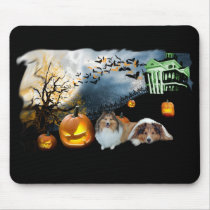 Sheltie Halloween Mousepad