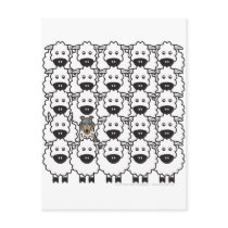 Sheltie in the Sheep postcards by khocker Sheltie in the Sheep postcards