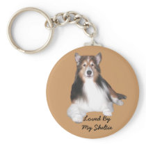 Sheltie Keychain