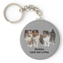 Sheltie Keychain