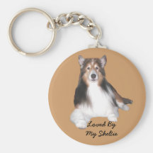 Sheltie Keychain