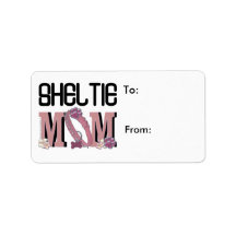 Sheltie MOM Custom Address Label