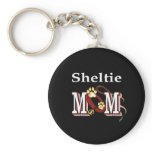 sheltie mom Keychain