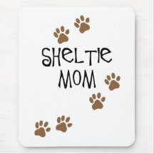 Sheltie Mom Mouse Mat