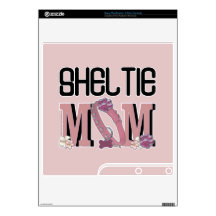 Sheltie MOM PS3 Slim Console Decals