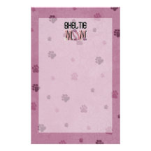 Sheltie MOM Stationery