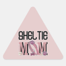 Sheltie MOM Stickers