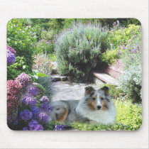 Sheltie Mousepad by normagolden Sheltie Mousepad
