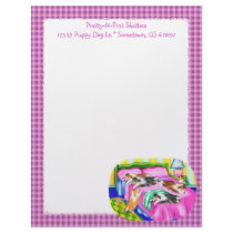 Sheltie Pink Comfort Letterhead