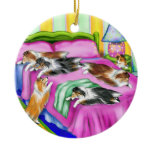Sheltie Pink Comfort Ornament