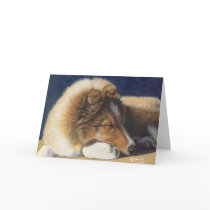Sheltie Shetland Sheepdog Greeting Card