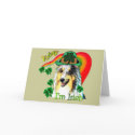 Sheltie St. Patricks Day cards