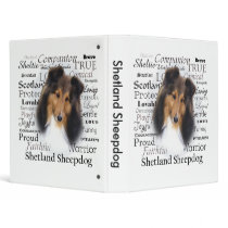 Sheltie Traits Binder by SimplyShelties Sheltie Traits Binder