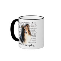 Sheltie Traits Mug