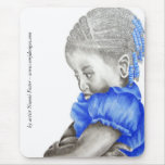 Shemiah Blue Mousepad mousepads