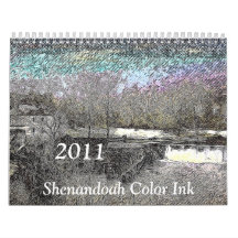Shenandoah Color Ink 2011 Wall Calendar