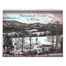 Shenandoah Dreams In Winter Wall Calendar