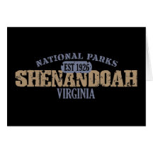 Shenandoah National Park Card