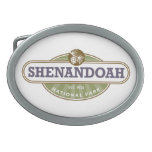 Shenandoah National Park Oval Belt Buckles