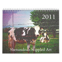 Shenandoah Stippled Art, 2011 Calendars