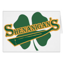 Shenanigan's Greeting Cards