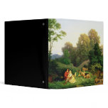 Shepherd and Shepherdess in a German landscape Binders