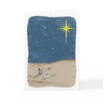 Shepherd and the Star Greeting Card