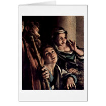 Shepherd By Antonio Allegri Da Correggio Cards