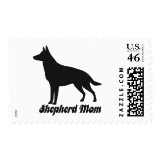 Shepherd Mom stamp