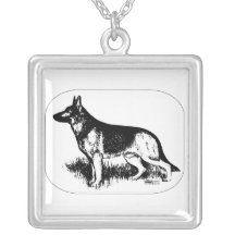 Shepherd Profile Necklace