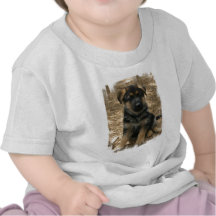 Shepherd Puppy  Baby T-Shirt