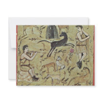 Shepherd Their Flocks By Meister Des Vergilius Rom Custom Invitations