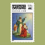 Shepherds and the Star Stamp