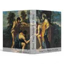 Shepherds In Arcadia (Et In Arcadia Ego), 3 Ring Binders